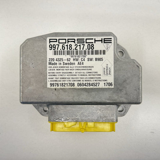 997.618.217.08 / 997 618 217 08 / 99761821708 05-12 Porsche 911 997 Boxster Cayman 987 Airbag Air Bag Restraint Module O