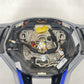 5H0-124-B / 5H0 124 B / 5H0124B 22-25 VOLKSWAGEN GOLF R DRIVER STEERING WHEEL LEATHER WITH BLUE STITCHING OEM