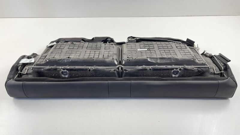  17-20 ACURA MDX REAR 3RD ROW LOWER SEAT CUSHION COVER LEATHER BLACK OEM