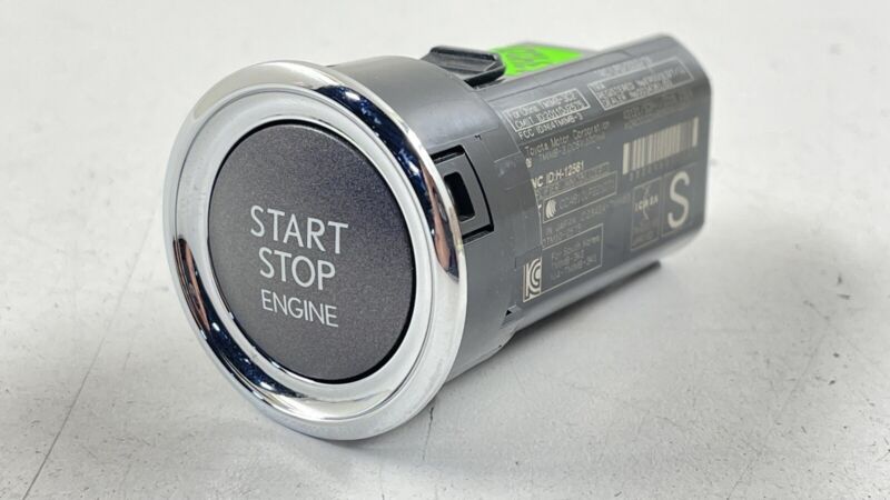 16-20 LEXUS GS F ENGINE IGNITION START STOP BUTTON SWITCH OEM