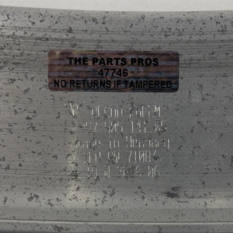 997.505.141.00 / 997 505 141 00 / 99750514100 05-12 Porsche 911 997 Boxster Cayman 987 Front Bumper Reinforcement Bar OE