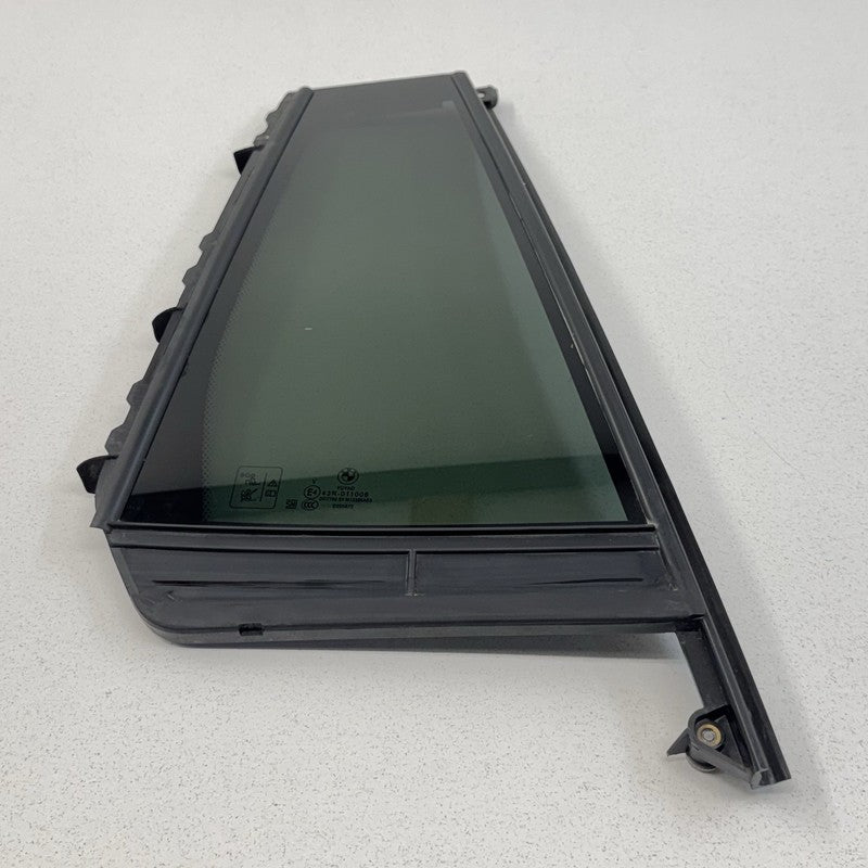 18-24 BMW G01 X3 Passenger Right Rear Door Quarter Window Glass OEM
