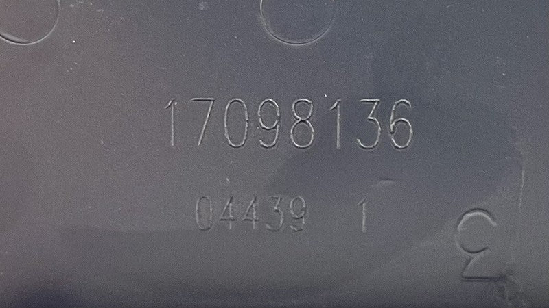 17098136 01-04 CHEVROLET CORVETTE C5 Z06 FUEL EVAP VAPOR CHARCOAL EMISSION CANISTER OEM