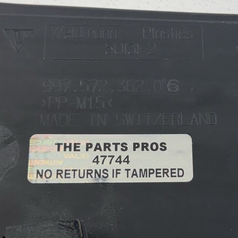 997.572.361.06 / 997 572 361 06 / 99757236106 05-12 Porsche 911 997 Boxster Cayman 987 Windshield Cowl Battery Cover Set