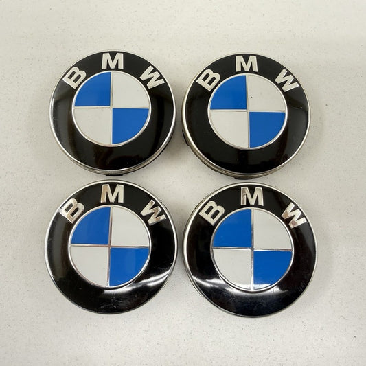 6 783 536 / 6783536 BMW Wheel Center Cap Rim Hubcaps 6783536 Set of 4 Factory OEM