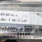 4W0 837 461 A / 4W0837461A / 4W0 837 461 / 4W0837461 13-18 BENTLEY FLYING SPUR LEFT FRONT DOOR WINDOW REGULATOR MOTOR CA