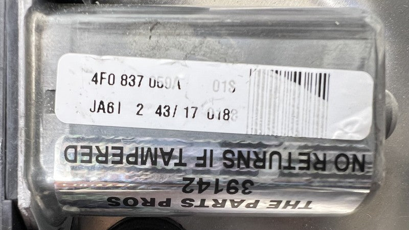 4W0 837 461 A / 4W0837461A / 4W0 837 461 / 4W0837461 13-18 BENTLEY FLYING SPUR LEFT FRONT DOOR WINDOW REGULATOR MOTOR CA