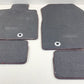  22-23 SUBARU BRZ LEFT RIGHT FRONT REAR CARPET FLOOR MAT BLACK SET OEM