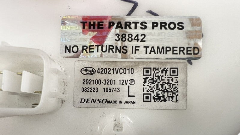 42021VC010 22-24 SUBARU WRX 2.4L GAS TANK FUEL PUMP SENDING UNIT 42021VC010 OEM
