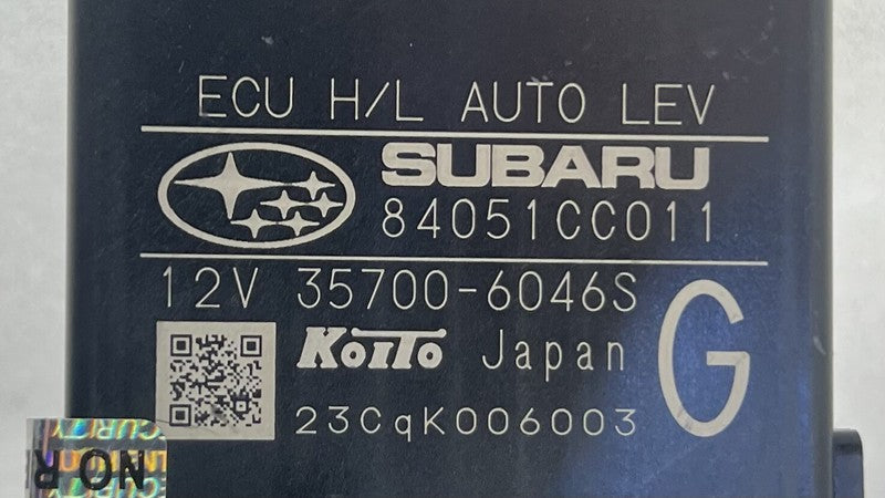 84051CC011 22-25 TOYOTA GR86 AUTO HEADLIGHT LEVELING LEVEL CONTROL MODULE 84051CC011 OEM