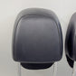 12-15 Chevrolet Camaro ZL1 Front Seat Headrest Head Rest Pair Leather Black OEM
