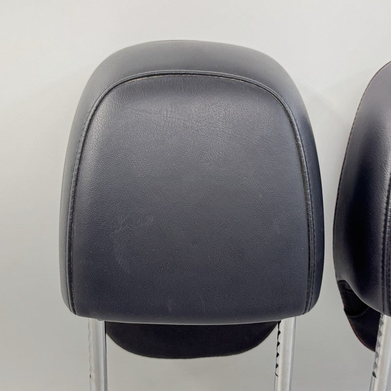 12-15 Chevrolet Camaro ZL1 Front Seat Headrest Head Rest Pair Leather Black OEM