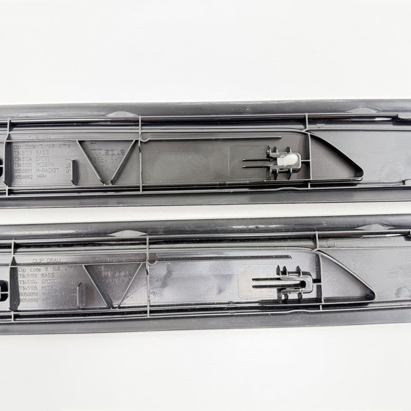 7 345 103 / 7345103 19-21 BMW M2 Competition Left & Right Door Step Sill Scuff Plate Trim Panel OEM