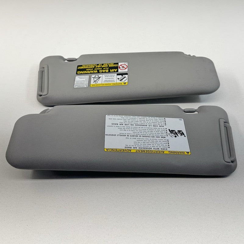 08-13 Toyota Highlander Left And Right Sunvisor Sun Visor Shade Pair OEM