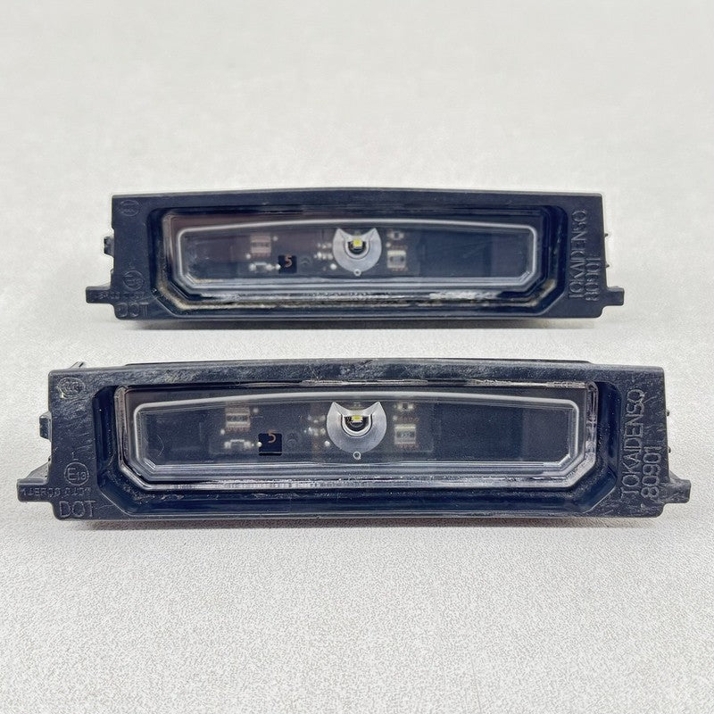 23-25 Toyota Prius Rear License Plate Light Lamp Pair OEM