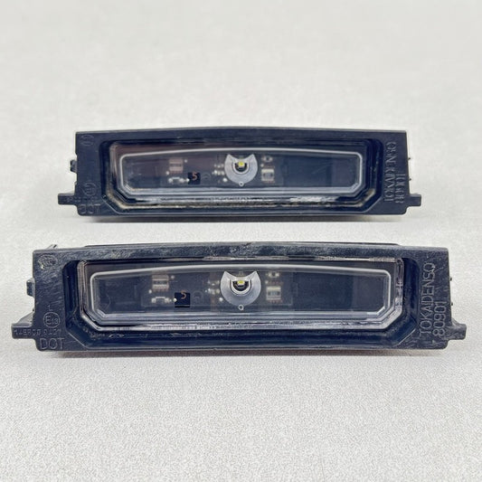 23-25 Toyota Prius Rear License Plate Light Lamp Pair OEM