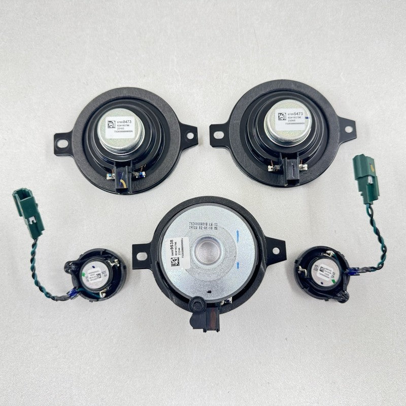 8654 3909 / 86543909 22-24 CADILLAC CT5 V BLACKWING SPEAKER TWEETER SET WITH AMPLIFIER AMP MODULE OEM
