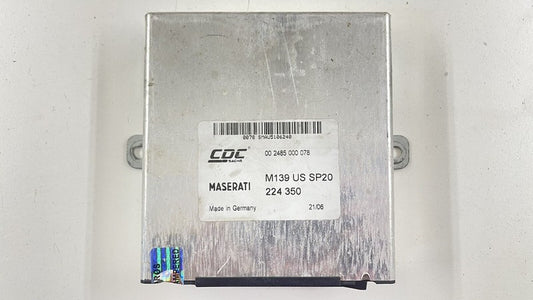 224 350 / 224350 03-12 MASERATI QUATTROPORTE CDC SUSPENSION CONTROL MODULE 224 350 OEM