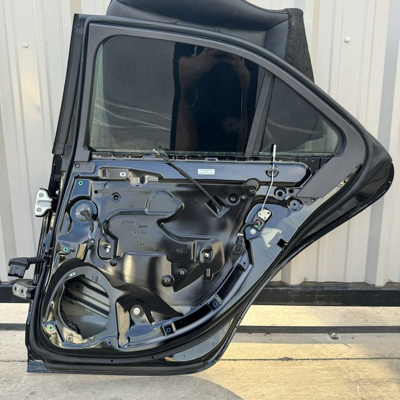 22-24 CADILLAC CT4 V BLACKWING PASSENGER RIGHT REAR DOOR COMPLETE BLACK OEM