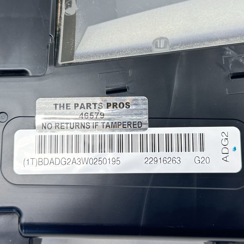 22916263 11-13 Chevrolet Camaro ZL1 SS Heads-Up Display Projector Screen 22916263 OEM