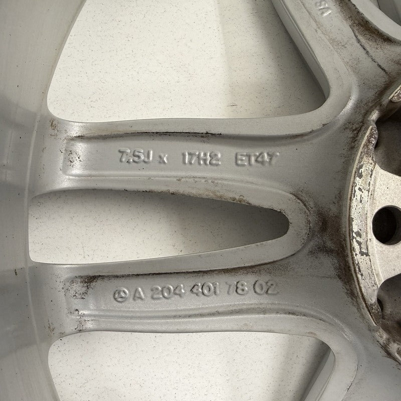 A 204 401 78 02 / A2044017802 / A 204 401 78 02 7802 08-14 Mercedes-Benz W204 C250 C300 C350 Wheel Rim Set 17" Staggered