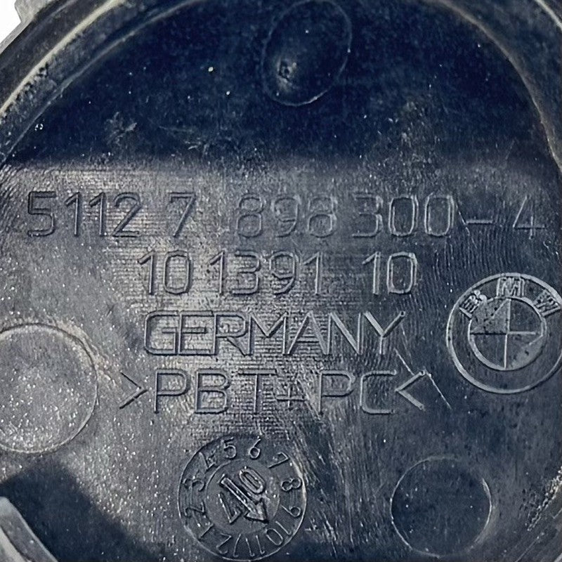 7 898 300 / 7898300 06-10 BMW M6 E63 E64 Rear Bumper Tow Hook Eye Cap Cover Trim Black 7898300 OEM