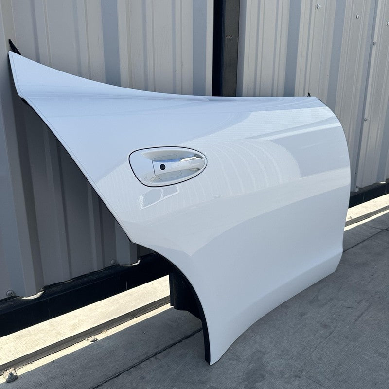 10-16 PORSCHE PANAMERA PASSENGER RIGHT REAR DOOR SHELL WHITE OEM