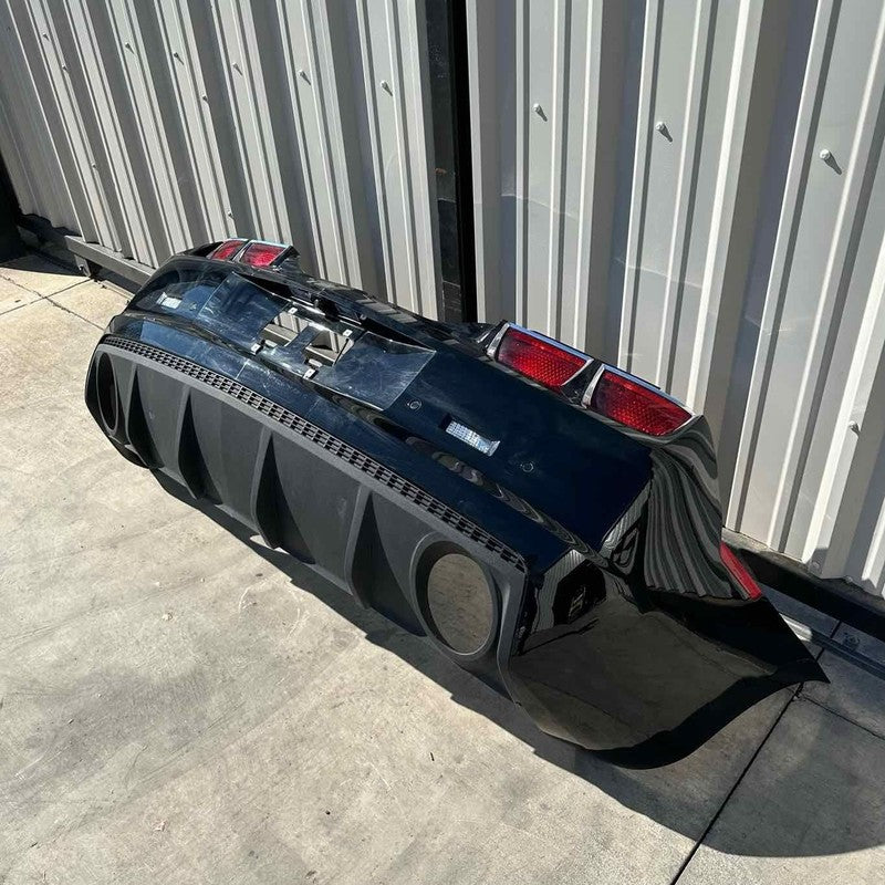 10-13 CHEVROLET CAMARO SS COMPLETE REAR BUMPER WITH PARKING SENSORS & LIGHTS OEM