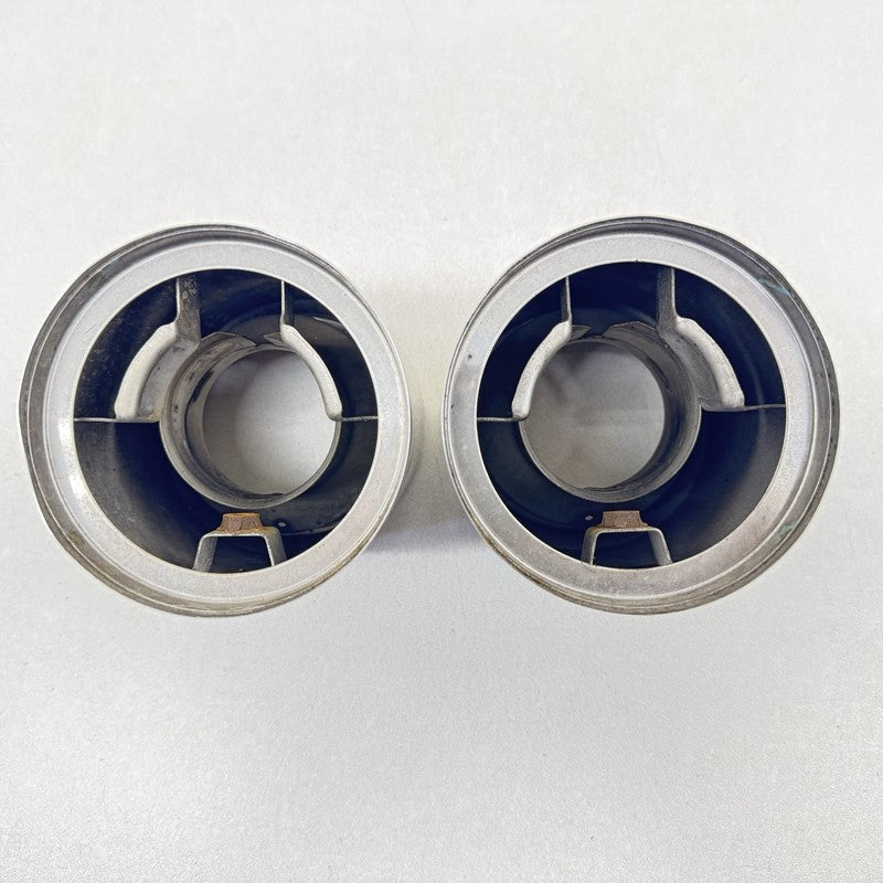 22-25 TOYOTA GR86 LEFT AND RIGHT REAR MUFFLER EXHAUST TIP PAIR OEM