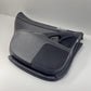 08-14 Lexus IS F Left Rear Door Panel Cover Trim Black With Blue Stitching OEM