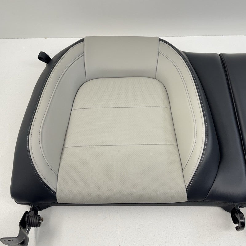 PR3B C63160 AA / PR3BC63160AA 24-26 Ford Mustang GT Premium Rear Seat Set Upper & Lower Leather Space Gray OEM