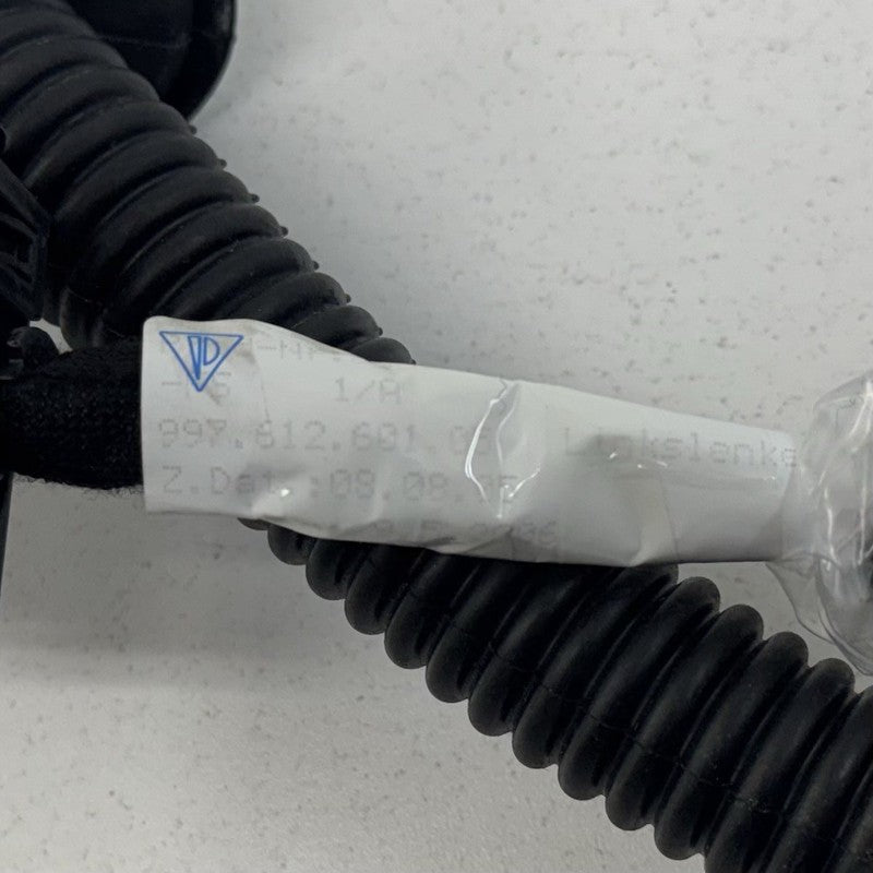 997 612 601 05 / 99761260105 05-08 Porsche 911 997 Cayman 987 Left Door Wire Harness W/ Airbag Plug OEM