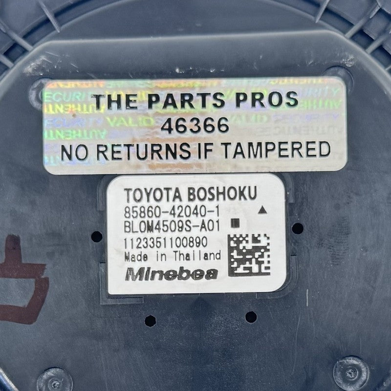 85860-42040-1 / 85860 42040 1 / 85860420401 23-25 Toyota Prius Left Front Lower Seat Fan Blower Motor 85860-42040-1 OEM