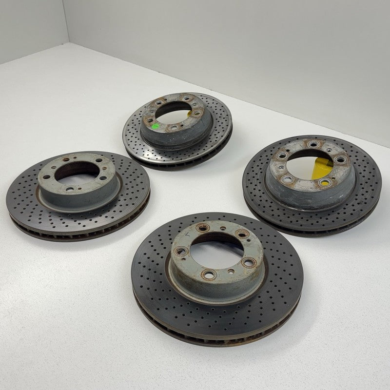 987 352 403 00 / 98735240300 05-12 Porsche Boxster Cayman S 987 Front & Rear Brake Rotor Disc Drilled Set OEM