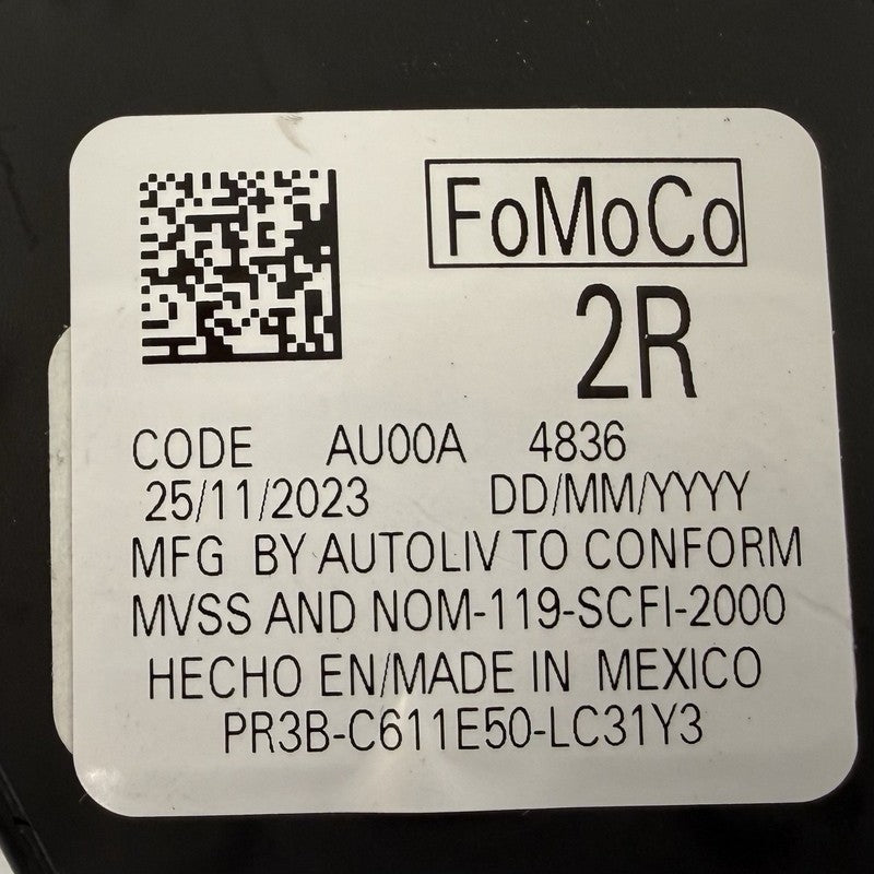 PR3B-C611E50-LC31Y3 / PR3B C611E50 LC31Y3 / PR3BC611E50LC31Y3 24-26 Ford Mustang Right Rear Seatbelt Seat Belt Retractor