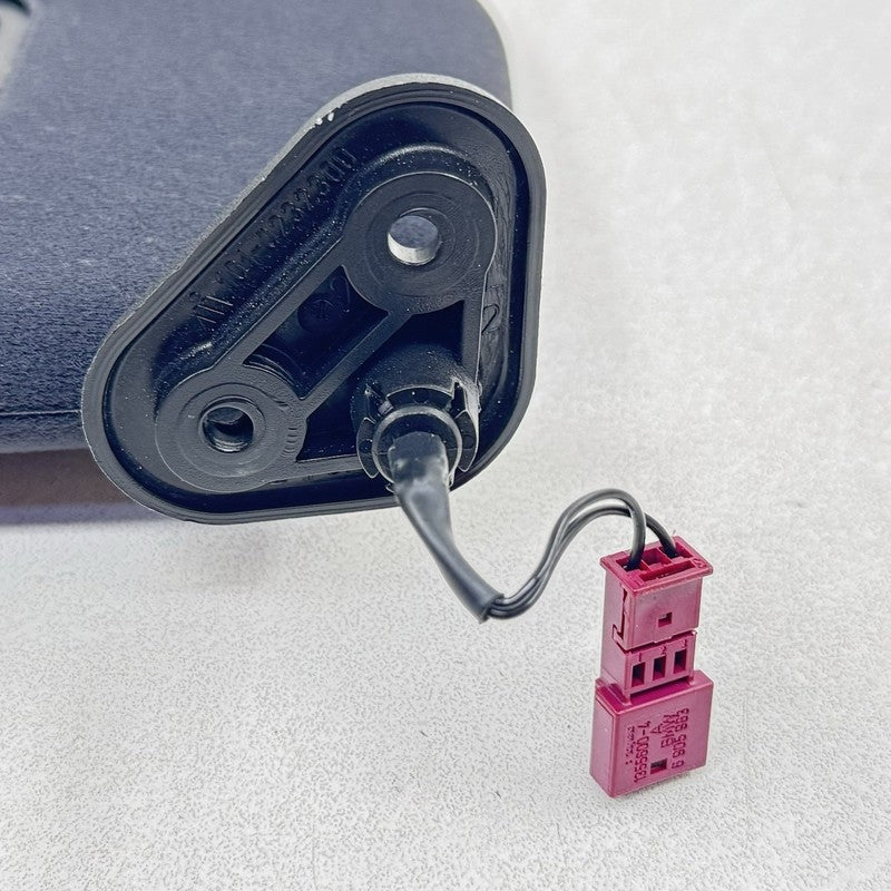 06-10 BMW M6 E63 Coupe Front Sunvisor Sun Visor Shade Black Pair OEM