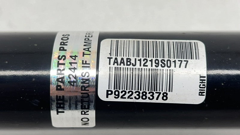 92238378 10-15 CHEVROLET CAMARO SS PASSENGER RIGHT REAR AXLE SHAFT 92238378 OEM