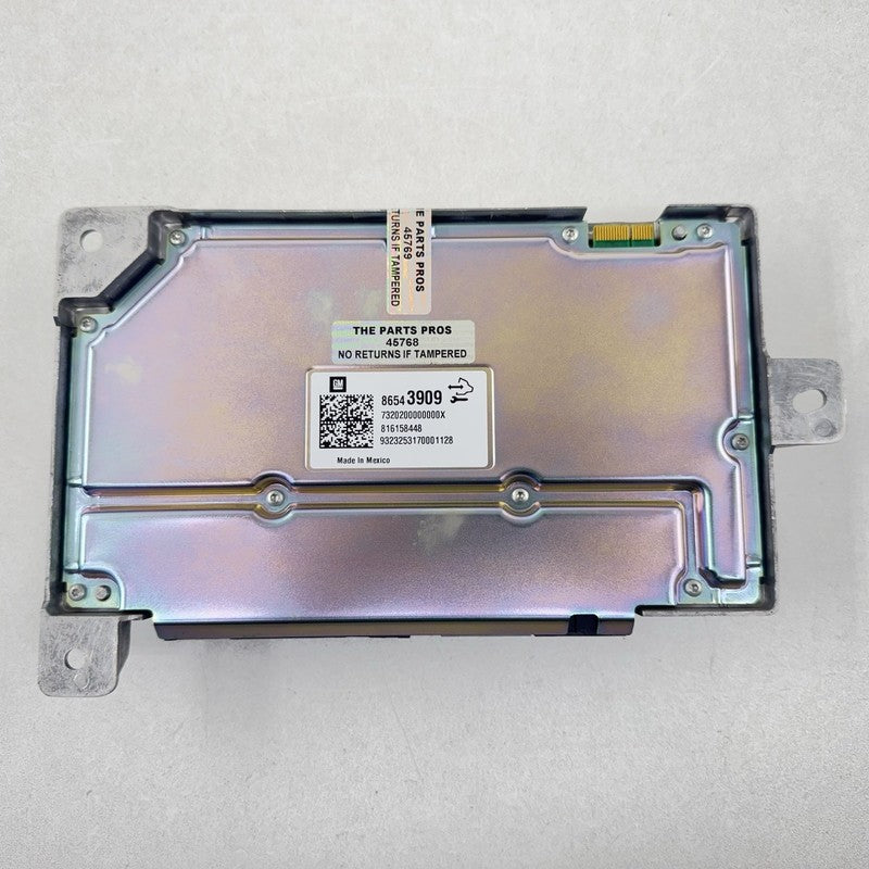 8654 3909 / 86543909 22-24 CADILLAC CT5 V BLACKWING SPEAKER TWEETER SET WITH AMPLIFIER AMP MODULE OEM