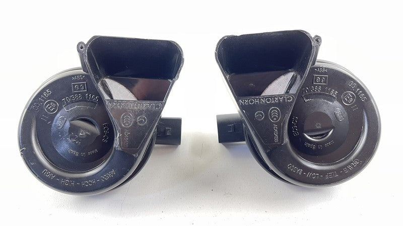 4L0 951 221 A / 4L0951221A 08-15 AUDI R8 HIGH LOW TONE PITCH HORN SIREN ALARM PAIR OEM