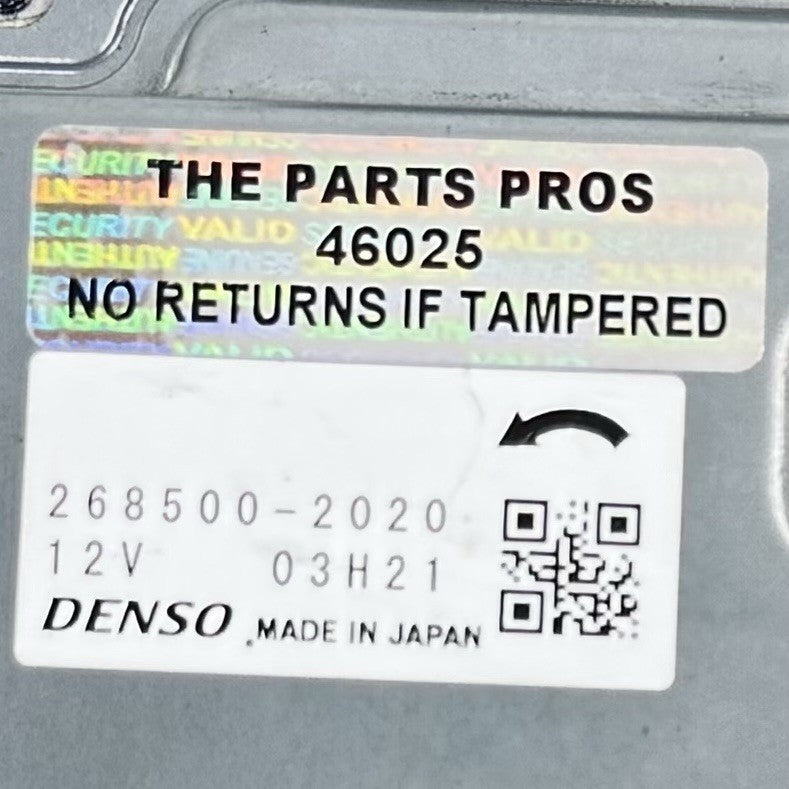 268500-2020 / 268500 2020 / 2685002020 22-25 TOYOTA GR86 RADIATOR FAN COOLING MOTOR WITH FAN BLADE PAIR 268500-2020 OEM