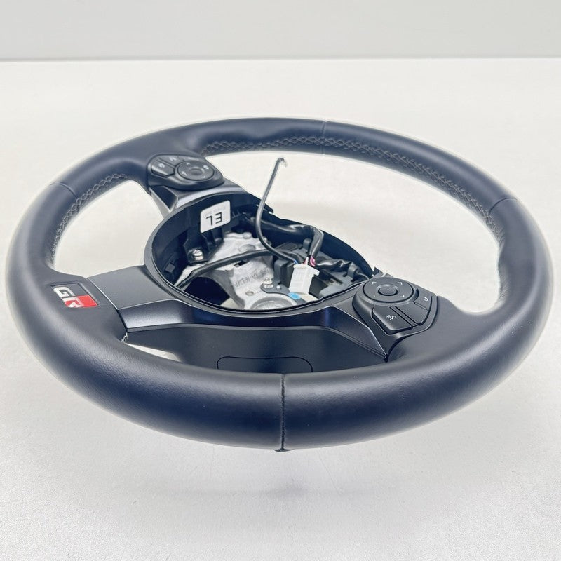 22-25 Toyota GR86 Driver Steering Wheel Leather Black OEM