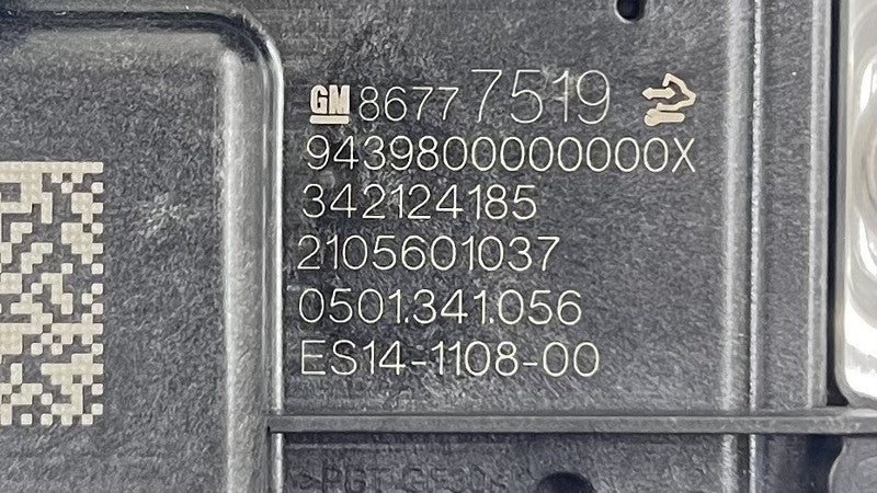 8677 7519 / 86777519 22-24 CADILLAC CT4 V BLACKWING REAR TRUNK PRESENCE CONTROL MODULE 86777519 OEM