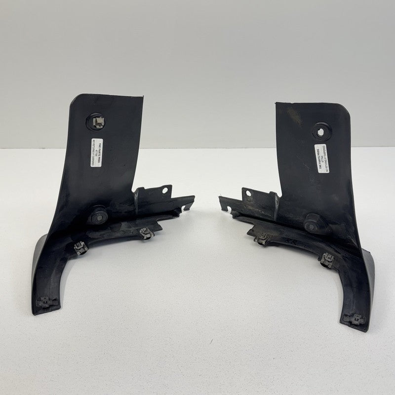 987 504 393 00 / 98750439300 05-12 Porsche Boxster Cayman 987 Left & Right Rear Wheel Mud Flap Guard Pair OEM