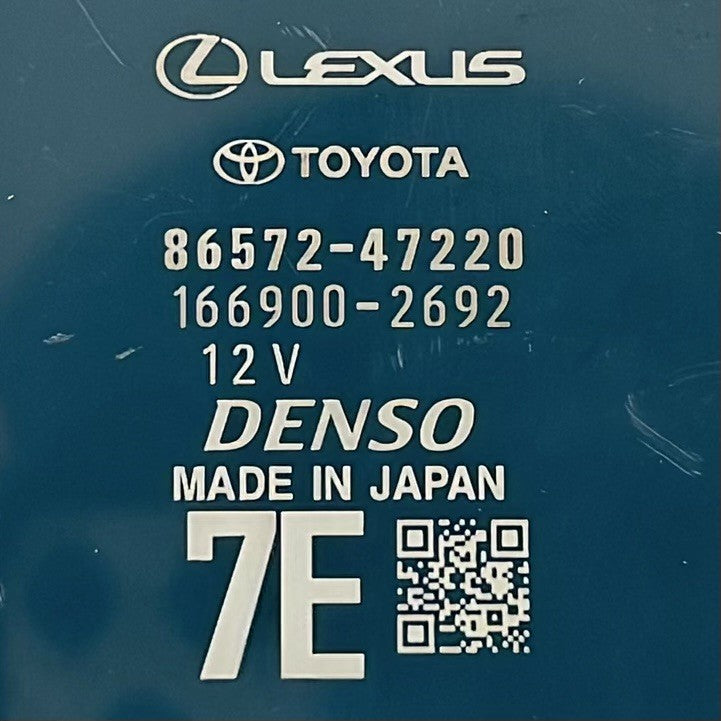 86572-47220 / 86572 47220 / 8657247220 23-25 TOYOTA PRIUS VEHICLE APPROACHING SPEAKER CONTROL MODULE 86572-47220 OEM