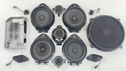 84837428 / 8483 7428 22-24 CADILLAC CT4 V BLACKWING SPEAKER TWEETER SET WITH AMPLIFIER AMP MODULE OEM