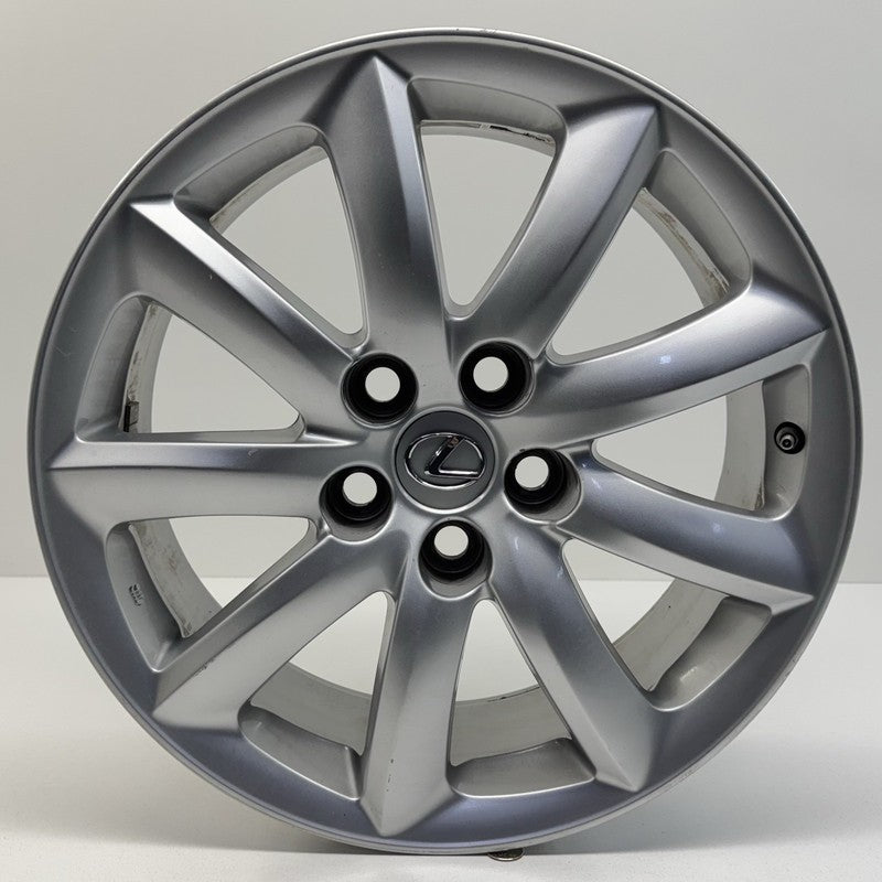 42611-50730 / 42611 50730 / 4261150730 07-09 Lexus LS460 Wheel Rim 18x7.5 +32 Offset Silver 42611-50730 Factory OEM