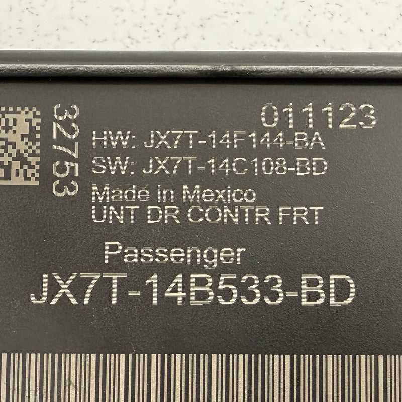 JX7T 14B533 BD / JX7T14B533BD 24-26 Ford Mustang Passenger Right Door Control Module JX7T-14B533-BD OEM