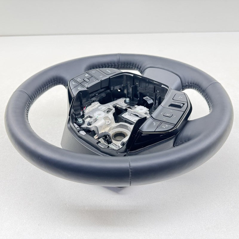 864A1-47010 / 864A1 47010 / 864A147010 23-25 TOYOTA PRIUS DRIVER STEERING WHEEL LEATHER BLACK OEM