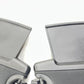 5PJ82DX9AC 15-23 DODGE CHARGER HELLCAT LEFT & RIGHT SUNVISOR SUN VISOR SHADE PAIR BLACK OEM