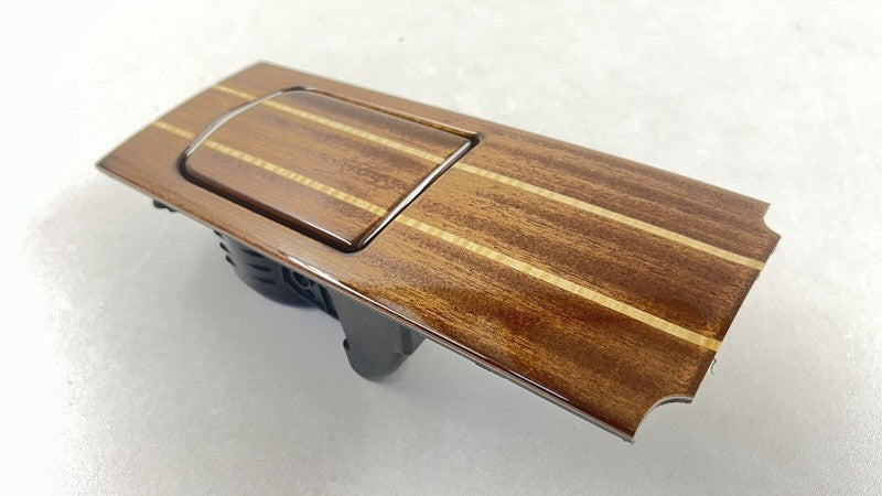 970.553.257.03 / 970 553 257 03 / 97055325703 10-16 PORSCHE PANAMERA REAR SEAT CONSOLE CUP HOLDER PANEL TRIM 97055348100